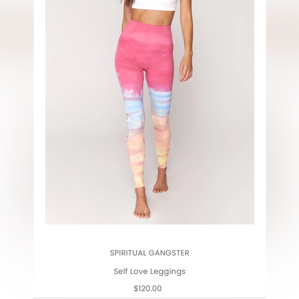 Spiritual Gangster Self Love Leggings XS/S